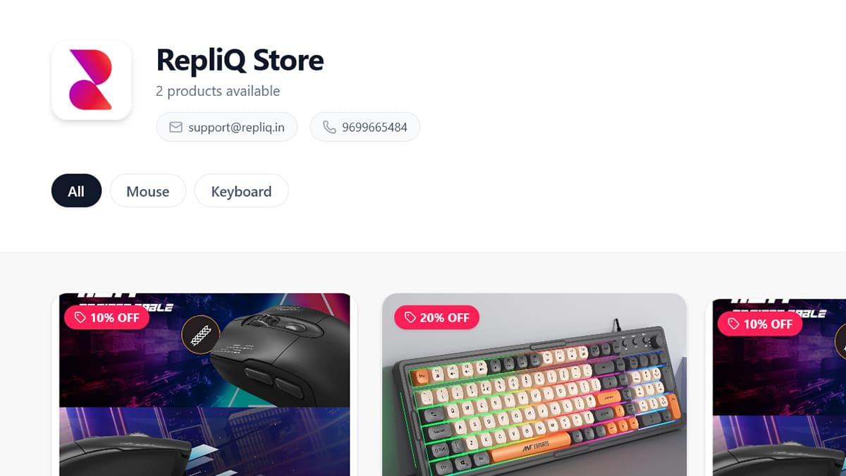 Store Updates preview